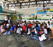 FOTOS DO PROJETO NA TRILHA DOS VALORES - EQUIPE DE COMUNICÃO VALE