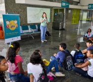 FOTOS DO PROJETO NA TRILHA DOS VALORES - EQUIPE DE COMUNICÃO VALE