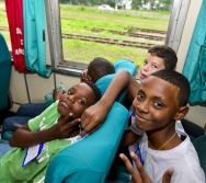 FOTOS DO PROJETO NA TRILHA DOS VALORES - EQUIPE DE COMUNICÃO VALE