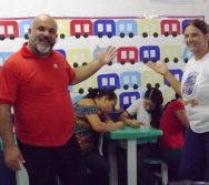 CULMINÂNCIA DO PROJETO SEGURANÇA FERROVIÁRIA NÃO É BRINCADEIRA - OFICINAS