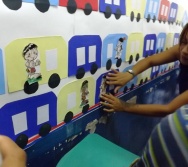 CULMINÂNCIA DO PROJETO SEGURANÇA FERROVIÁRIA NÃO É BRINCADEIRA - OFICINAS