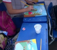 PINTANDO O SETE COM O PROJETO NA TRILHA DOS VALORES