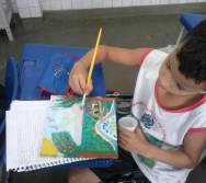 PINTANDO O SETE COM O PROJETO NA TRILHA DOS VALORES