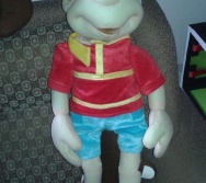 O maquinista, a Bubú e Alvinho fizeram uma ótima viagem de SP.