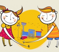 O maquinista, a Bubú e Alvinho fizeram uma ótima viagem de SP.