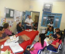 CAPRI DE PROFESSORES NA EMEF ANTONIO V. REZENDE - DISCIPLINA COLORIDA