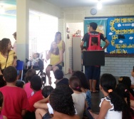 FESTEJOS DO PROJETO NA TRILHA DOS VALORES - EMEF AMÉRICO GUIMARÃES - CARAPINA GRANDE