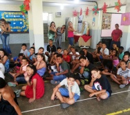 FESTEJOS DO PROJETO NA TRILHA DOS VALORES - EMEF AMÉRICO GUIMARÃES - CARAPINA GRANDE