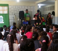 FESTEJOS DO PROJETO NA TRILHA DOS VALORES - EMEF AMÉRICO GUIMARÃES - CARAPINA GRANDE