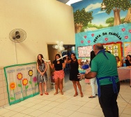 FAMÍLIA NA ESCOLA - CMEI INTEGRAÇÃO - MATA DA SERRA - VESPERTINO