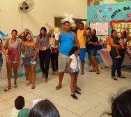 FAMÍLIA NA ESCOLA - CMEI INTEGRAÇÃO - MATA DA SERRA - VESPERTINO