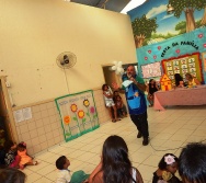 FAMÍLIA NA ESCOLA - CMEI INTEGRAÇÃO - MATA DA SERRA - VESPERTINO