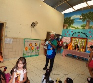 FAMÍLIA NA ESCOLA - CMEI INTEGRAÇÃO - MATA DA SERRA - VESPERTINO