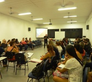 Oficina de Contação de histórias com turma de pedagogia da FACULDADE NOVO MILÊNIO