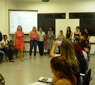 Oficina de Contação de histórias com turma de pedagogia da FACULDADE NOVO MILÊNIO
