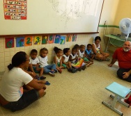 PROJETO COLORIR NO CMEI DE PRAIA DE CARAPEBUS - SERRA