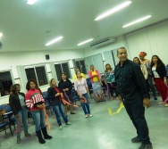 Oficina de Cont. de História com o 5º período de Pedagogia - Rede UNOPAR