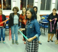 Oficina de Cont. de História com o 5º período de Pedagogia - Rede UNOPAR