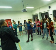 Oficina de Cont. de História com o 5º período de Pedagogia - Rede UNOPAR