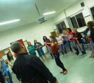 Oficina de Cont. de História com o 5º período de Pedagogia - Rede UNOPAR