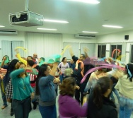 Oficina de Cont. de História com o 5º período de Pedagogia - Rede UNOPAR