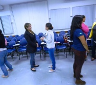 Oficina de Cont. de História com o 5º período de Pedagogia - Rede UNOPAR