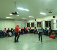 Oficina de Cont. de História com o 5º período de Pedagogia - Rede UNOPAR