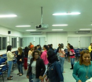 Oficina de Cont. de História com o 5º período de Pedagogia - Rede UNOPAR