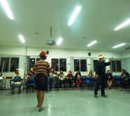 Oficina de Cont. de História com o 5º período de Pedagogia - Rede UNOPAR