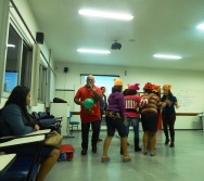 Oficina de Cont. de História com o 5º período de Pedagogia - Rede UNOPAR