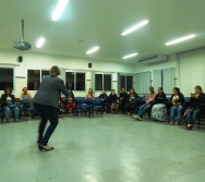 Oficina de Cont. de História com o 5º período de Pedagogia - Rede UNOPAR