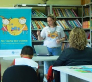 PROJETO NA TRILHA DOS VALORES - ESCOLA MANOEL PASCHOAL - FLEXAL - CARIACICA