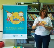 PROJETO NA TRILHA DOS VALORES - ESCOLA MANOEL PASCHOAL - FLEXAL - CARIACICA