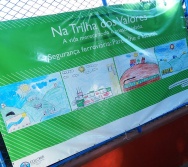 LANÇAMENTO DOS PAINÉIS DO PROJETO NA TRILHA DOS VALORES