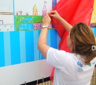 LANÇAMENTO DA EXPOSIÇÃO DE ARTE - PLACAS DE SINALIZAÇÃO - NTV