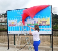 LANÇAMENTO DA EXPOSIÇÃO DE ARTE - PLACAS DE SINALIZAÇÃO - NTV