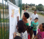 LANÇAMENTO DA EXPOSIÇÃO DE ARTE - PLACAS DE SINALIZAÇÃO - NTV