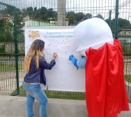 LANÇAMENTO DA EXPOSIÇÃO DE ARTE - PLACAS DE SINALIZAÇÃO - NTV