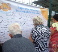 LANÇAMENTO DA EXPOSIÇÃO DE ARTE - PLACAS DE SINALIZAÇÃO - NTV