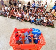 APLICAÇÃO DO PROJETO COLORIR - CMEI MARIA AMÉLIA - ETAPA ORIENTAR