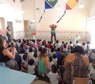 APLICAÇÃO DO PROJETO COLORIR - CMEI MARIA AMÉLIA - ETAPA ORIENTAR