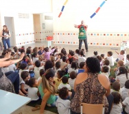 APLICAÇÃO DO PROJETO COLORIR - CMEI MARIA AMÉLIA - ETAPA ORIENTAR