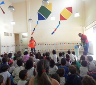 APLICAÇÃO DO PROJETO COLORIR - CMEI MARIA AMÉLIA - ETAPA ORIENTAR