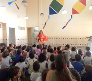 APLICAÇÃO DO PROJETO COLORIR - CMEI MARIA AMÉLIA - ETAPA ORIENTAR