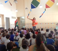 APLICAÇÃO DO PROJETO COLORIR - CMEI MARIA AMÉLIA - ETAPA ORIENTAR