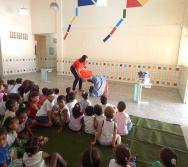 APLICAÇÃO DO PROJETO COLORIR - CMEI MARIA AMÉLIA - ETAPA ORIENTAR