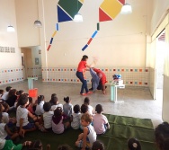 APLICAÇÃO DO PROJETO COLORIR - CMEI MARIA AMÉLIA - ETAPA ORIENTAR