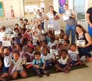 APLICAÇÃO DO PROJETO COLORIR - CMEI MARIA AMÉLIA - ETAPA ORIENTAR