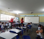 NTV - AG - DIA DE SENSIBILIZAÇÃO DOS ALUNOS DOS 1º ANOS - VESPERTINO