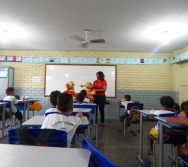 NTV - AG - DIA DE SENSIBILIZAÇÃO DOS ALUNOS DOS 1º ANOS - VESPERTINO